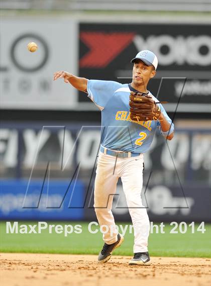 Thumbnail 3 in Beach Channel vs Bronx High School of Science (PSAL Class B Final) photogallery.