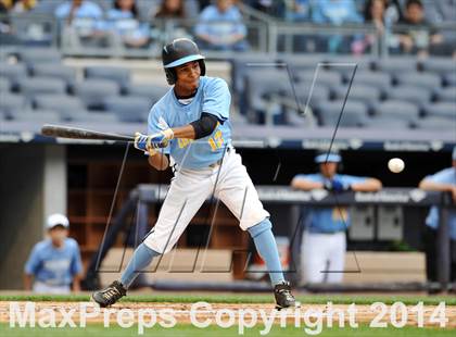 Thumbnail 2 in Beach Channel vs Bronx High School of Science (PSAL Class B Final) photogallery.