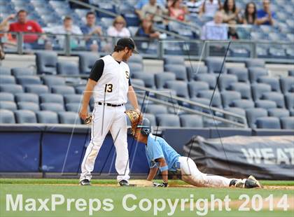 Thumbnail 3 in Beach Channel vs Bronx High School of Science (PSAL Class B Final) photogallery.