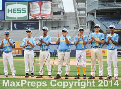 Thumbnail 3 in Beach Channel vs Bronx High School of Science (PSAL Class B Final) photogallery.