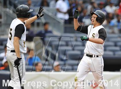 Thumbnail 2 in Beach Channel vs Bronx High School of Science (PSAL Class B Final) photogallery.