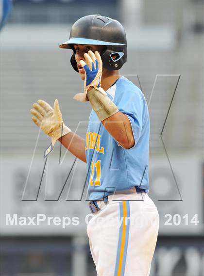 Thumbnail 2 in Beach Channel vs Bronx High School of Science (PSAL Class B Final) photogallery.