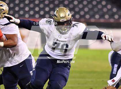 Thumbnail 1 in Mater Dei vs. St. John Bosco (CIF SS Division 1 Final) photogallery.