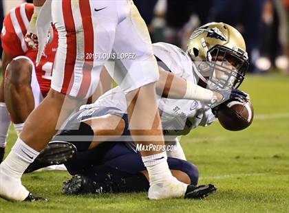 Thumbnail 1 in Mater Dei vs. St. John Bosco (CIF SS Division 1 Final) photogallery.