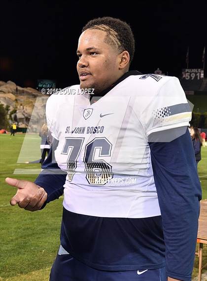 Thumbnail 2 in Mater Dei vs. St. John Bosco (CIF SS Division 1 Final) photogallery.