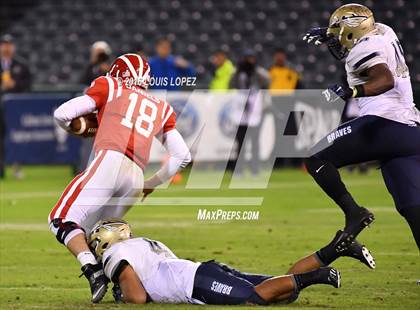 Thumbnail 1 in Mater Dei vs. St. John Bosco (CIF SS Division 1 Final) photogallery.