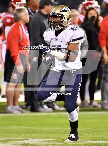 Thumbnail 2 in Mater Dei vs. St. John Bosco (CIF SS Division 1 Final) photogallery.