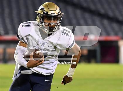Thumbnail 2 in Mater Dei vs. St. John Bosco (CIF SS Division 1 Final) photogallery.