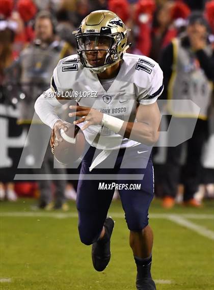 Thumbnail 1 in Mater Dei vs. St. John Bosco (CIF SS Division 1 Final) photogallery.