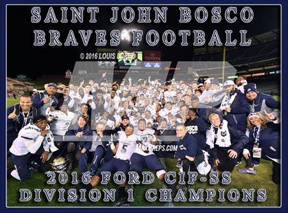 Thumbnail 1 in Mater Dei vs. St. John Bosco (CIF SS Division 1 Final) photogallery.