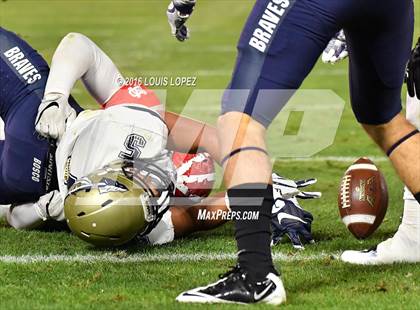 Thumbnail 1 in Mater Dei vs. St. John Bosco (CIF SS Division 1 Final) photogallery.