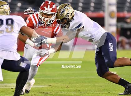 Thumbnail 3 in Mater Dei vs. St. John Bosco (CIF SS Division 1 Final) photogallery.