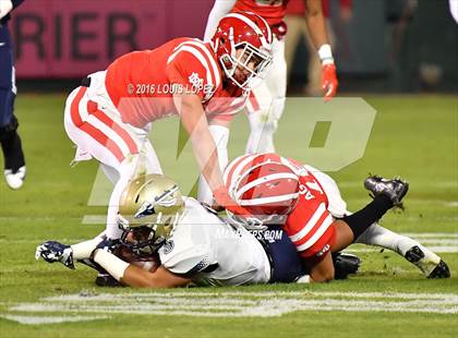 Thumbnail 2 in Mater Dei vs. St. John Bosco (CIF SS Division 1 Final) photogallery.