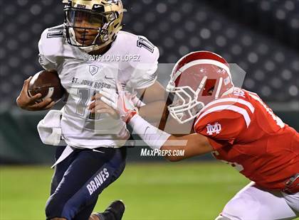 Thumbnail 1 in Mater Dei vs. St. John Bosco (CIF SS Division 1 Final) photogallery.