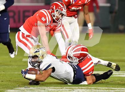 Thumbnail 1 in Mater Dei vs. St. John Bosco (CIF SS Division 1 Final) photogallery.