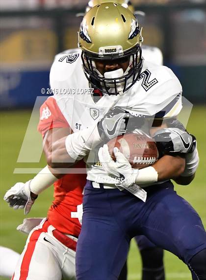 Thumbnail 2 in Mater Dei vs. St. John Bosco (CIF SS Division 1 Final) photogallery.
