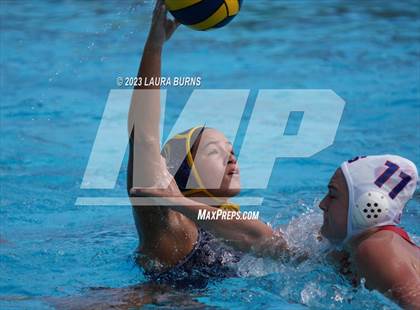 Thumbnail 2 in Leland vs St. Ignatius College Preparatory (St. Francis Invitational) photogallery.