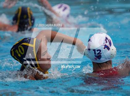 Thumbnail 3 in Leland vs St. Ignatius College Preparatory (St. Francis Invitational) photogallery.