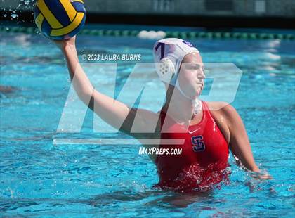 Thumbnail 2 in Leland vs St. Ignatius College Preparatory (St. Francis Invitational) photogallery.