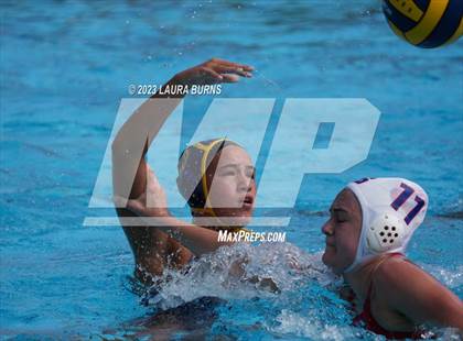 Thumbnail 3 in Leland vs St. Ignatius College Preparatory (St. Francis Invitational) photogallery.