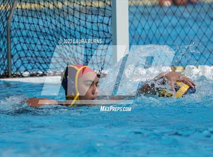 Thumbnail 3 in Leland vs St. Ignatius College Preparatory (St. Francis Invitational) photogallery.