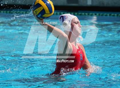 Thumbnail 3 in Leland vs St. Ignatius College Preparatory (St. Francis Invitational) photogallery.