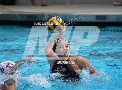 Thumbnail 2 in Leland vs St. Ignatius College Preparatory (St. Francis Invitational) photogallery.