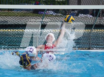Thumbnail 3 in Leland vs St. Ignatius College Preparatory (St. Francis Invitational) photogallery.