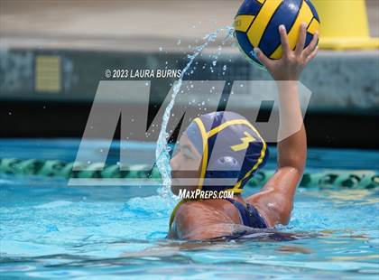 Thumbnail 2 in Leland vs St. Ignatius College Preparatory (St. Francis Invitational) photogallery.