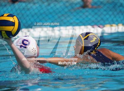 Thumbnail 2 in Leland vs St. Ignatius College Preparatory (St. Francis Invitational) photogallery.
