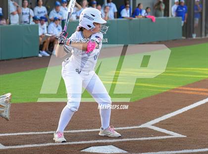 Thumbnail 2 in Barbers Hill vs. Smithson Valley (UIL Softball 5A D1 Semifinal) photogallery.