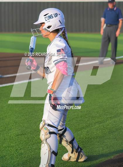 Thumbnail 2 in Barbers Hill vs. Smithson Valley (UIL Softball 5A D1 Semifinal) photogallery.