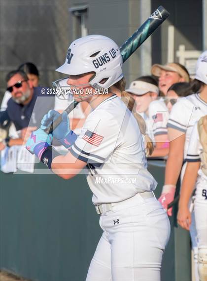 Thumbnail 2 in Barbers Hill vs. Smithson Valley (UIL Softball 5A D1 Semifinal) photogallery.