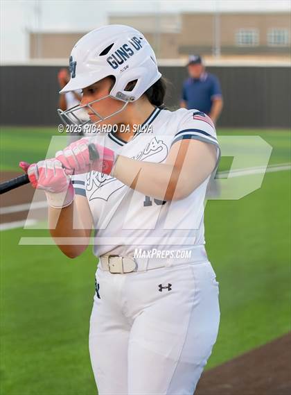 Thumbnail 3 in Barbers Hill vs. Smithson Valley (UIL Softball 5A D1 Semifinal) photogallery.