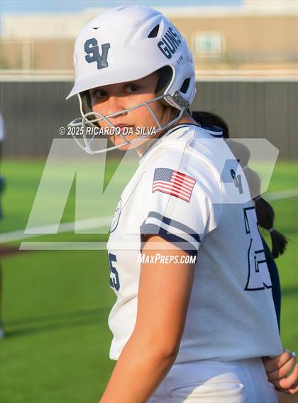 Thumbnail 2 in Barbers Hill vs. Smithson Valley (UIL Softball 5A D1 Semifinal) photogallery.