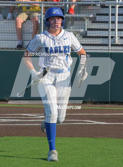 Thumbnail 2 in Barbers Hill vs. Smithson Valley (UIL Softball 5A D1 Semifinal) photogallery.