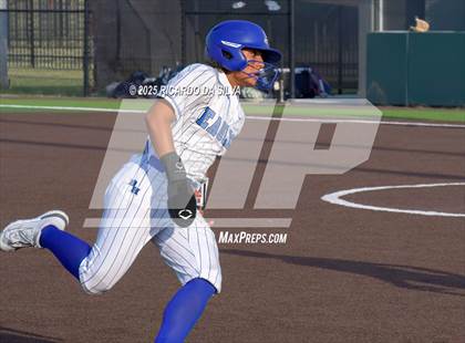 Thumbnail 1 in Barbers Hill vs. Smithson Valley (UIL Softball 5A D1 Semifinal) photogallery.
