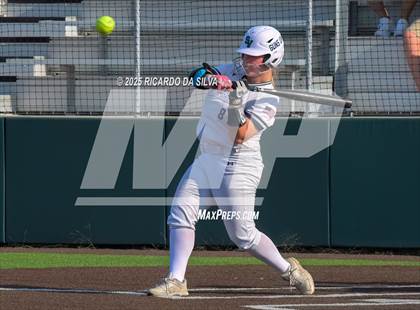 Thumbnail 1 in Barbers Hill vs. Smithson Valley (UIL Softball 5A D1 Semifinal) photogallery.