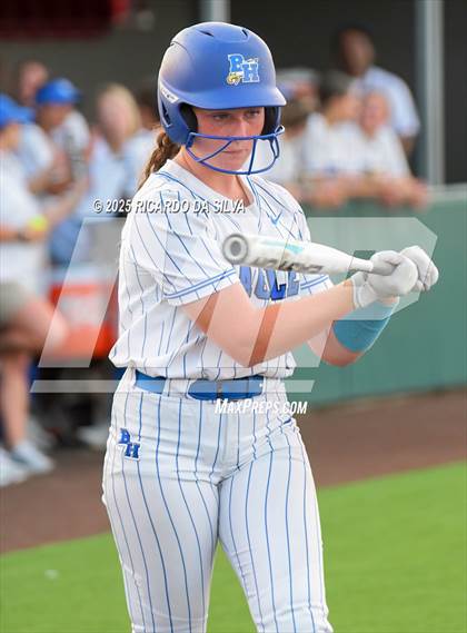 Thumbnail 2 in Barbers Hill vs. Smithson Valley (UIL Softball 5A D1 Semifinal) photogallery.