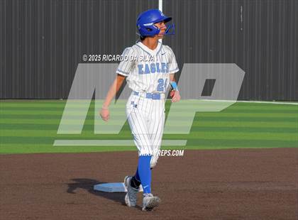 Thumbnail 1 in Barbers Hill vs. Smithson Valley (UIL Softball 5A D1 Semifinal) photogallery.