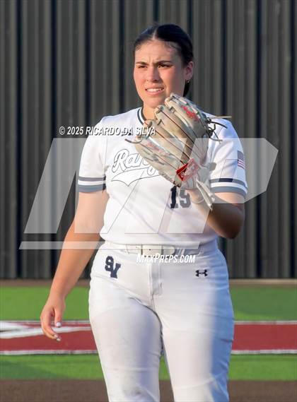 Thumbnail 1 in Barbers Hill vs. Smithson Valley (UIL Softball 5A D1 Semifinal) photogallery.