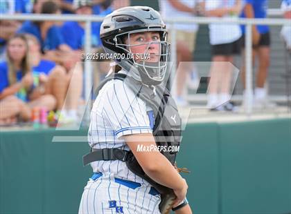 Thumbnail 2 in Barbers Hill vs. Smithson Valley (UIL Softball 5A D1 Semifinal) photogallery.