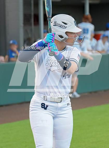 Thumbnail 3 in Barbers Hill vs. Smithson Valley (UIL Softball 5A D1 Semifinal) photogallery.