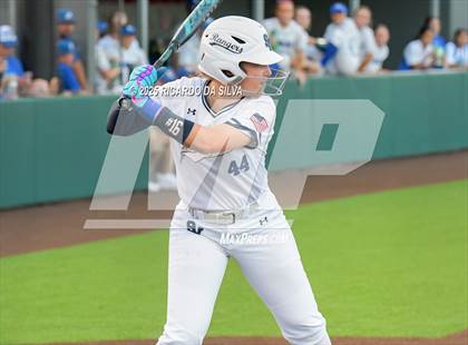 Thumbnail 3 in Barbers Hill vs. Smithson Valley (UIL Softball 5A D1 Semifinal) photogallery.