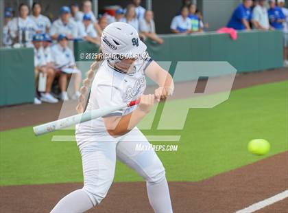 Thumbnail 3 in Barbers Hill vs. Smithson Valley (UIL Softball 5A D1 Semifinal) photogallery.