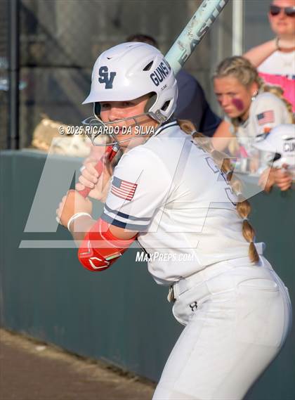 Thumbnail 1 in Barbers Hill vs. Smithson Valley (UIL Softball 5A D1 Semifinal) photogallery.