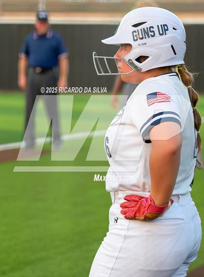 Thumbnail 2 in Barbers Hill vs. Smithson Valley (UIL Softball 5A D1 Semifinal) photogallery.