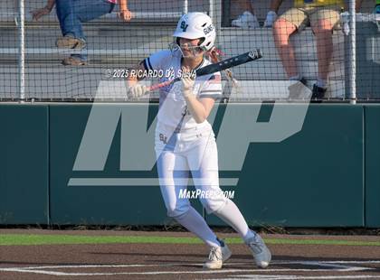 Thumbnail 2 in Barbers Hill vs. Smithson Valley (UIL Softball 5A D1 Semifinal) photogallery.