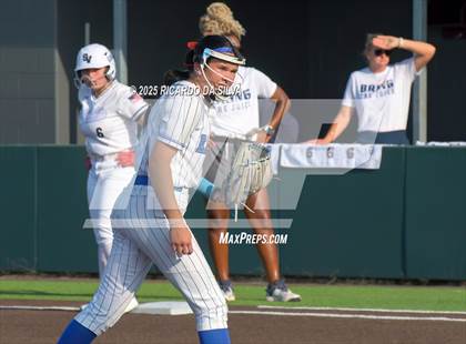 Thumbnail 2 in Barbers Hill vs. Smithson Valley (UIL Softball 5A D1 Semifinal) photogallery.