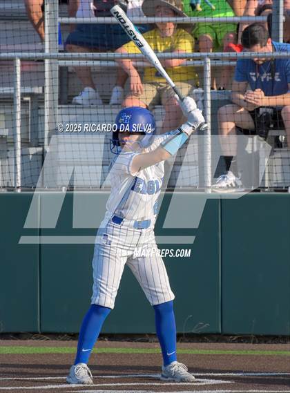 Thumbnail 1 in Barbers Hill vs. Smithson Valley (UIL Softball 5A D1 Semifinal) photogallery.